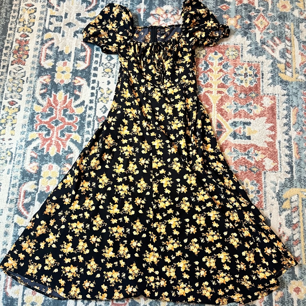 Milkmaid Maxi Dress